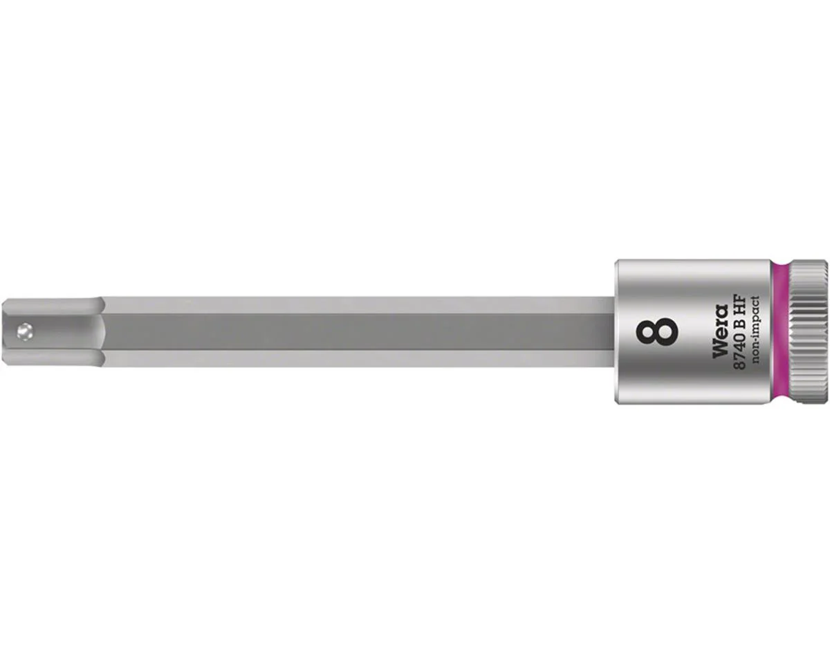 Wera 8740 B HF Bit (3/8" Socket) (100mm) (8mm)